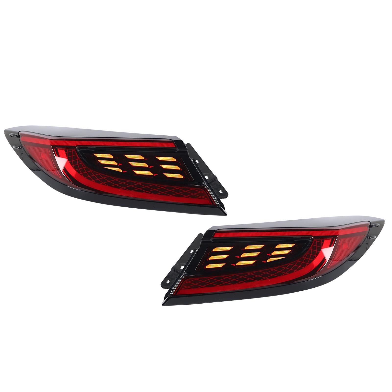 

1 пара светодиодных задних фонарей левый правый поворотник тормозной ход задний ход противотуманная фара замена для Toyota