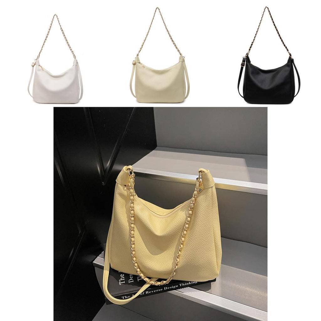 Summer Casual Pu Chain Bag For Students And Commuters With Lightweight Design