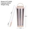 HVT-049D 830ml Pure Titanium Insulated Bottle