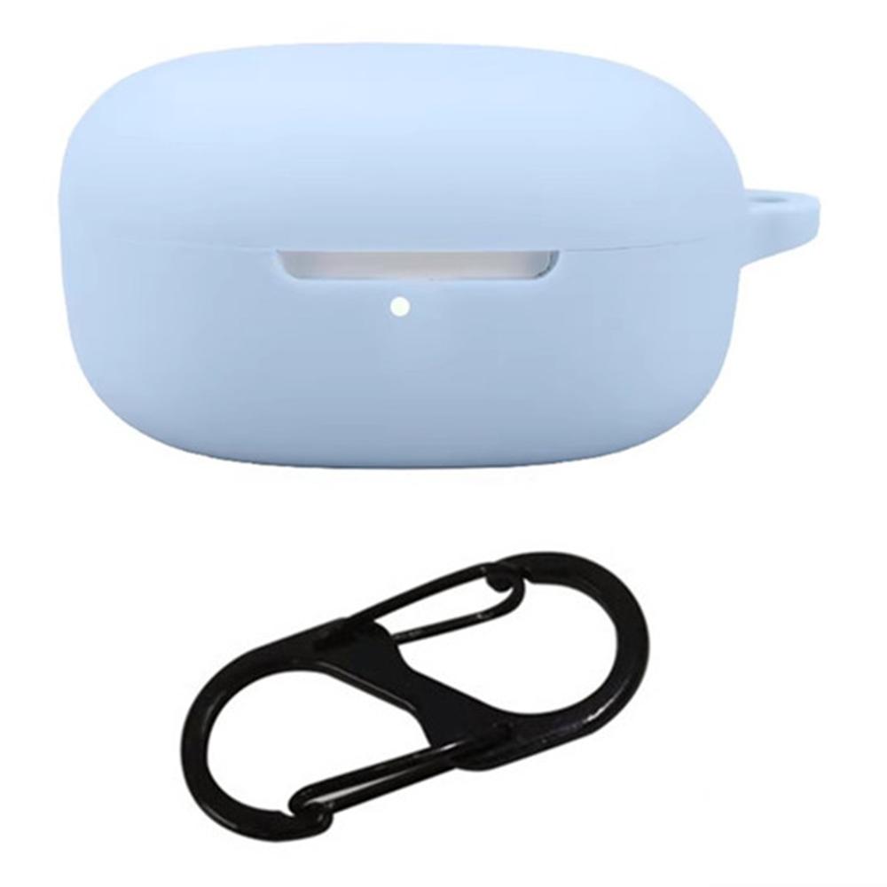 

Силиконовый чехол для Xiaomi Redmi Buds SE с защитной пряжкой от потери, защитный чехол для Bluetooth-наушников Sky Blue