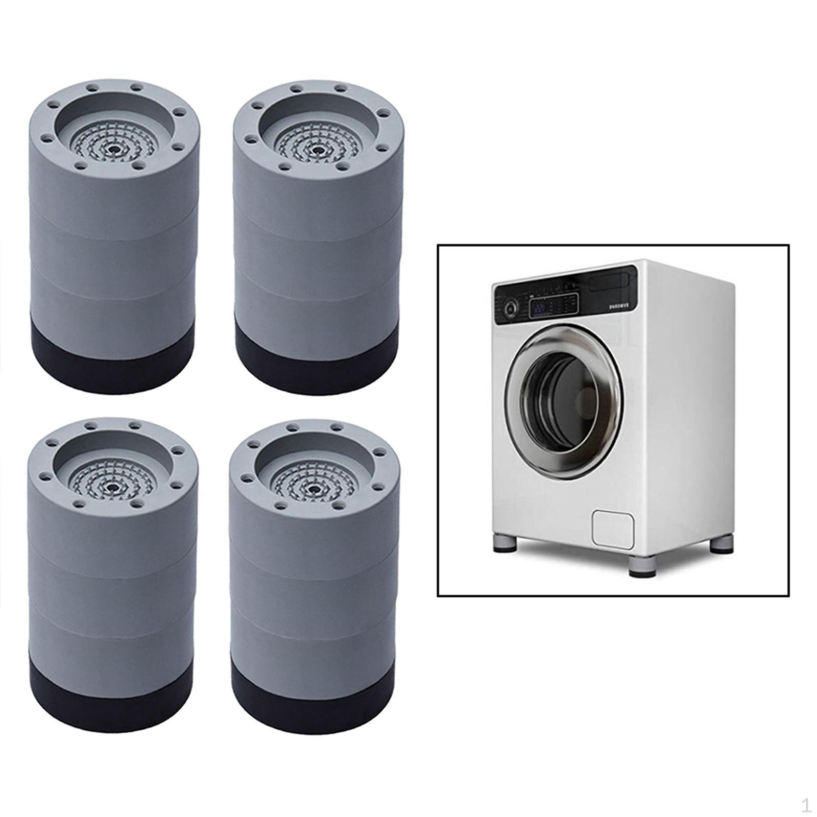 

Anti Vibration Pads Washer Dryer Machines Noise Walking Non Pad Gray 8.5cm