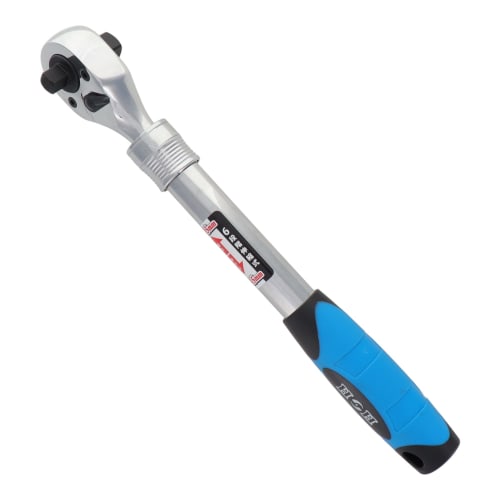 Sankyo Corporation H&H Ratchet Handle, Telescopic Type (Double-Sided Drive Square Type), 9.5mm/12.7mm, HRH-43J