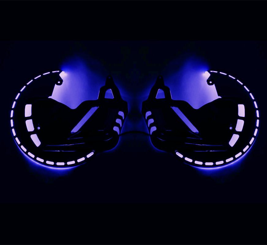 For HONDA F6B 2013-2015 For Honda GL1800 2001-2017 Brake Disc Rotor Covers Pink Purple Ice Blue Green