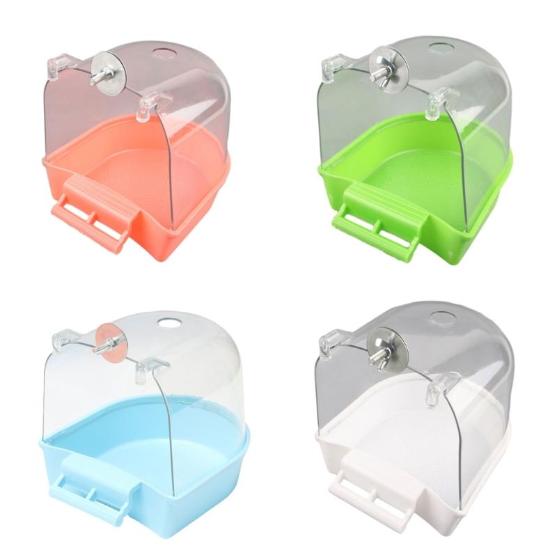 Parrot Bathtub Birdcage Bathing Tub Budgies External Bathroom Cage Decors