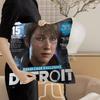 D-Detroit B-Stań się H-Człowiekiem Poszewka na Poduszkę Poszewka na Poduszkę Sofę Dekoracja Pokoju Domowego Prezent dla Dzieci
