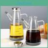 Oil Bottle Dispenser Glass With Dripfree Spout 5507501000ml Large Capacity Oil Pot Heatresistant Oil Vinegar Dispenser Container Bottles