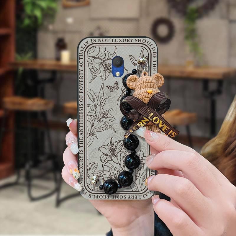 Trendy Liquid Silicone Alcatel Phone Case - Cute, Funny, Soft Shell for Couples, Men's and Women's Models, High-End Design