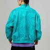 Li Ning Badfive Printed Zipper Long Sleeve Loose Jacket Men Jacket Green AJDR483-1