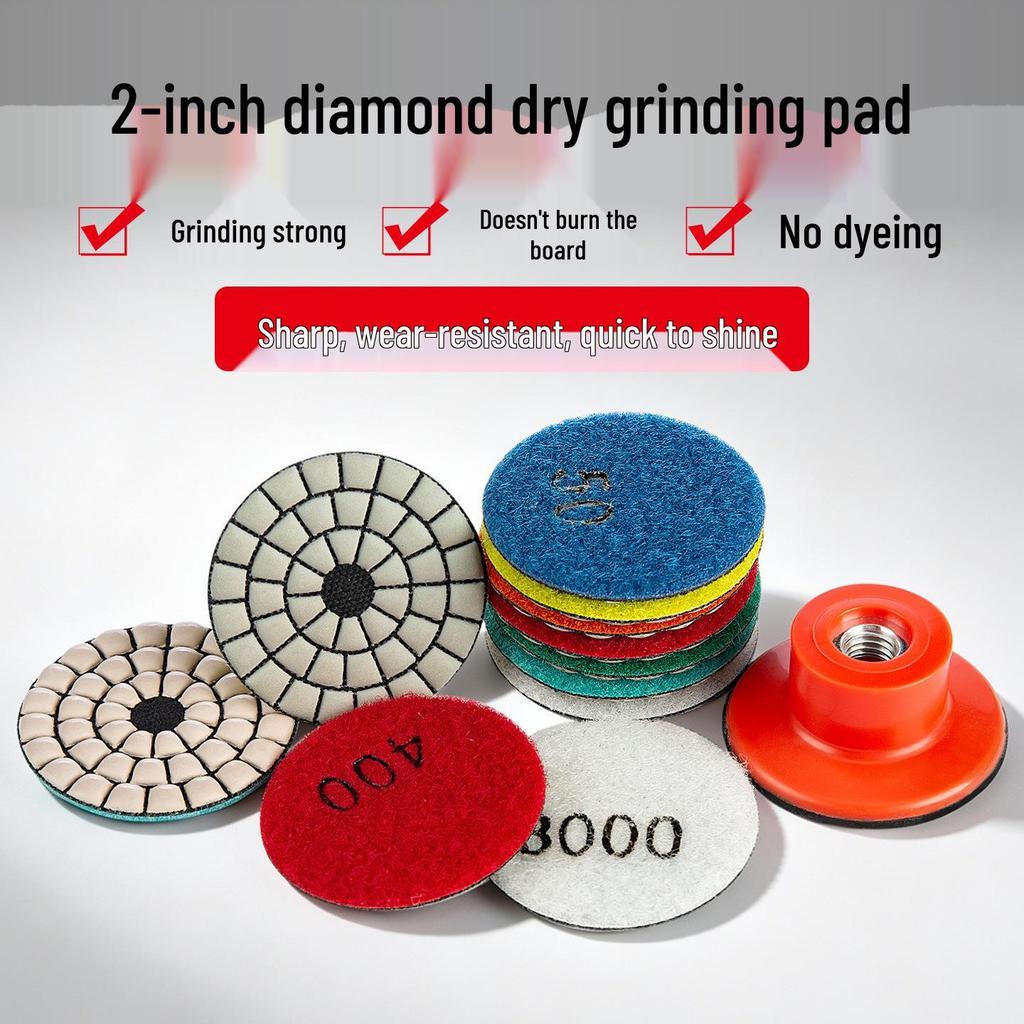2-inch Diamond Dry Polishing Disc for Marble and Irregular Stone