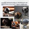 COMEMUGIYA Interior English with Premium Stainless Steel Base and Antique Compact and Makes a Great Gift Globe, Text, Rotating, Design, Elegant,