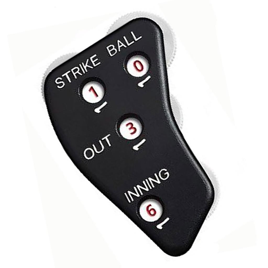 Handheld Baseball Softball Game Counter Portable Baseball Counter Clicker 4 Wheel Baseball Umpire Clicker Enduring
