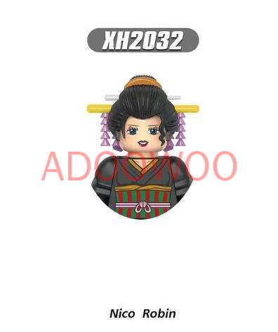 Latest  King Luffy Solon X0356 X0355 X0354 X0353 Japanese Anime Series Animation Blocks Small Action Combination Ornament