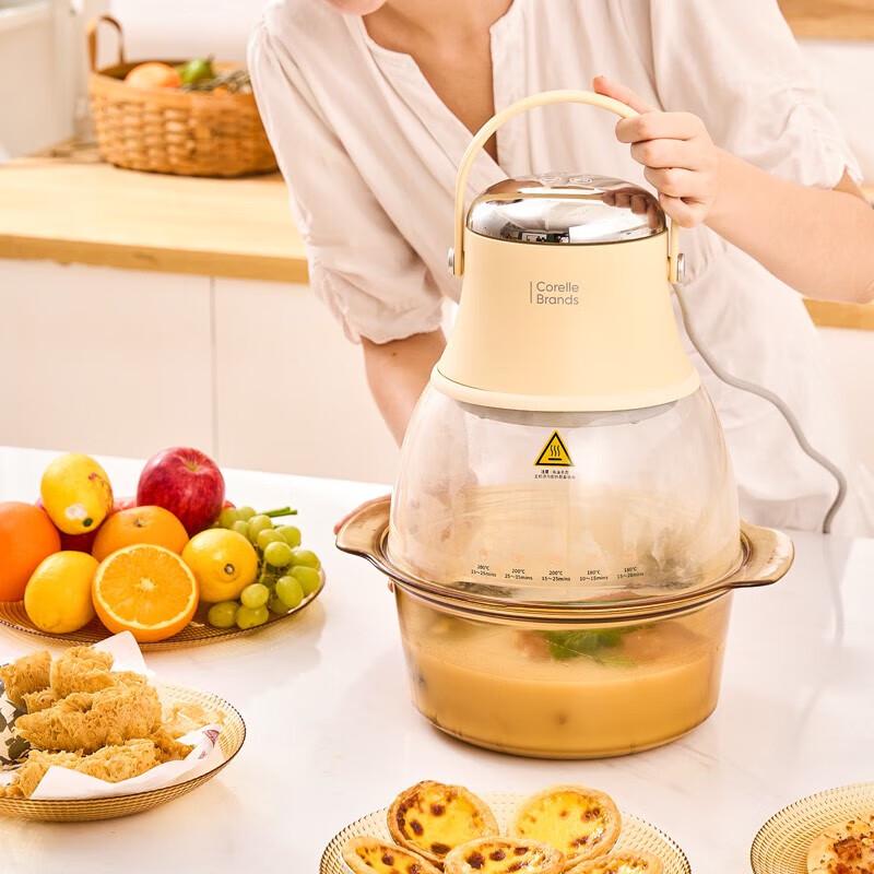 Debo World Kitchen Warm Bake Panoramic View Air Fryer