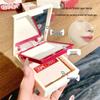 Xixi Sheer Smooth Light Powder Foundation: Fine Texture, Natural Coverage, Skin-Smoothing Matte Finish, Portable for Touch-Ups.