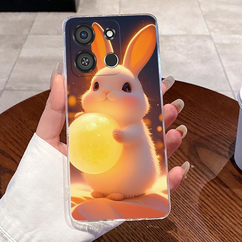 Casing For itel A05S A663LC Luxury Dragon Cute Cool Boys Girls Soft silicone Phone Case Back Cover Transparent TPU Bumper Shell
