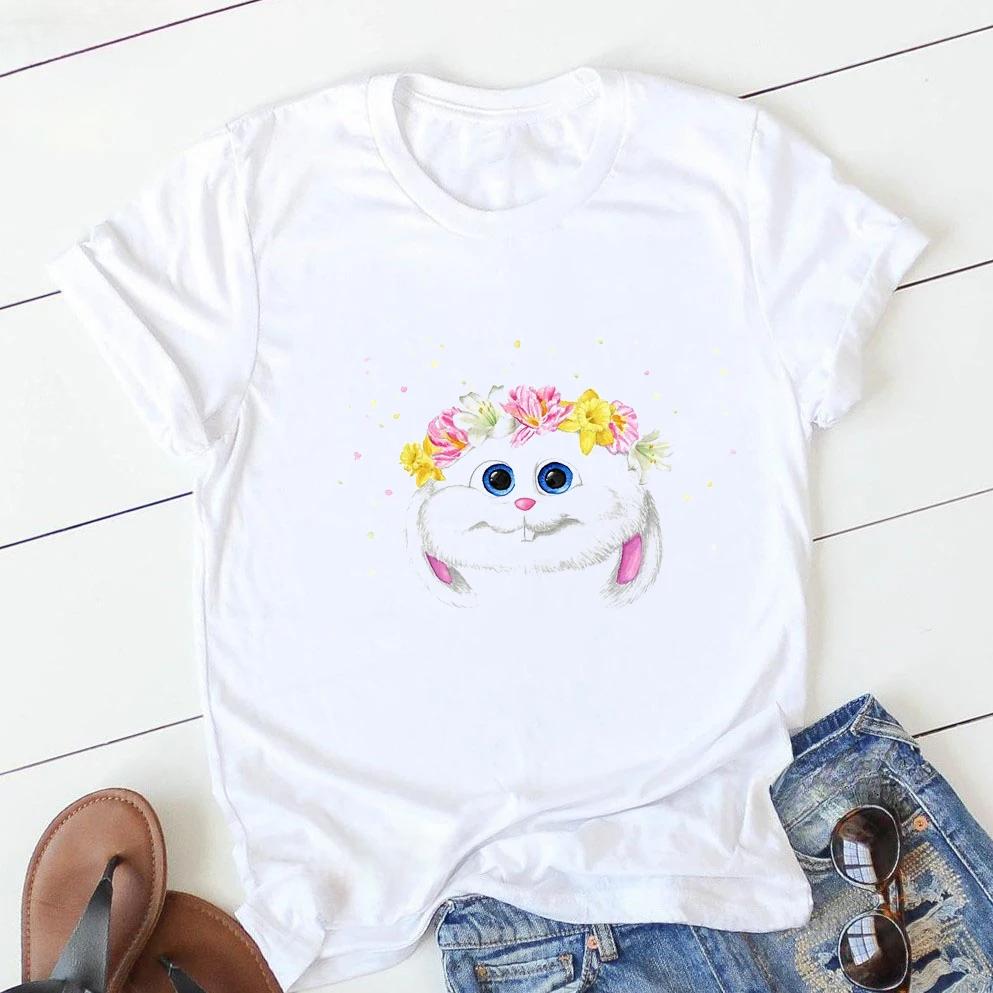 Buntes Löwe/Giraffe/Zebra/Katze/Vogel/Kuh Blumen 3D-Druck T-Shirt Damen Sommer Mode Oberteile T-Shirt