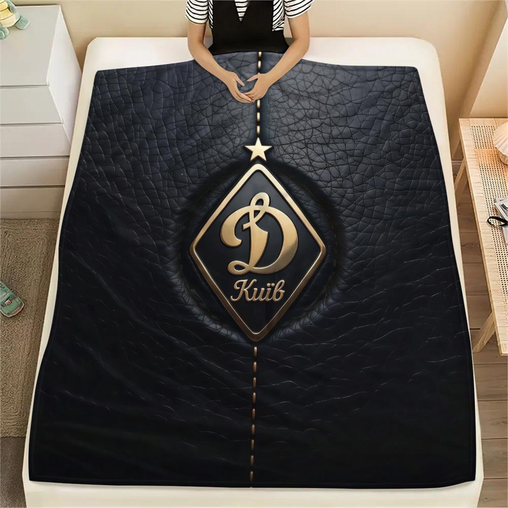 Dynamo Kyiv Flannel Blanket, High Quality Comfortable for All Seasons, Home Decor, Warmth and Comfort