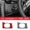 Para Chevrolet Corvette C5 1998-2004 Acessórios Fibra de Carbono Interior Do Carro Interruptor Do Farol Painel Guarnição Moldura Capa Decoração Adesivos