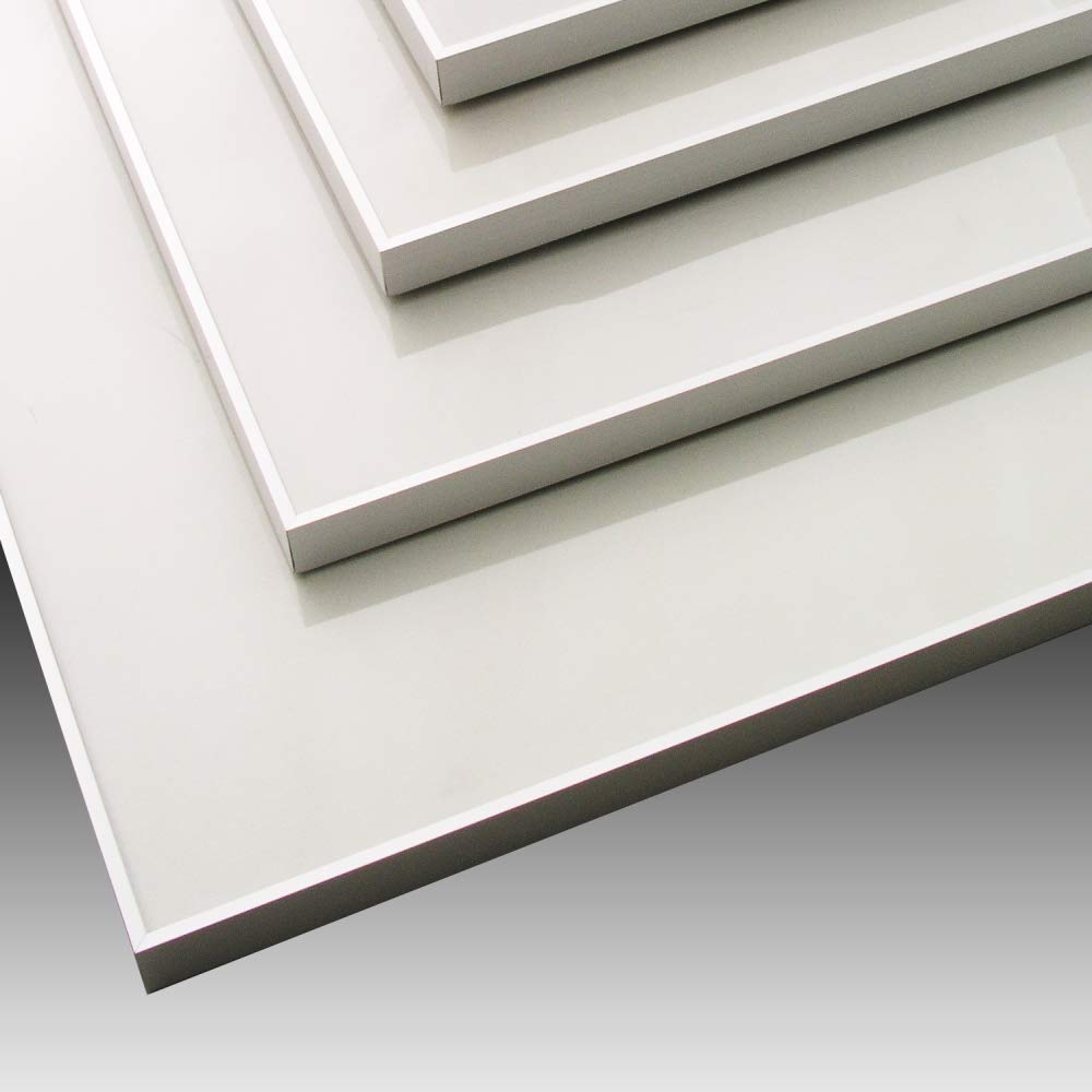 SOFUKEN Aluminum Picture Frame, Solid 5, A4, Silver, 022199