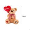 Adroable Plush Toy Bear Kids Holiday Gifts Valentines Day for Friends