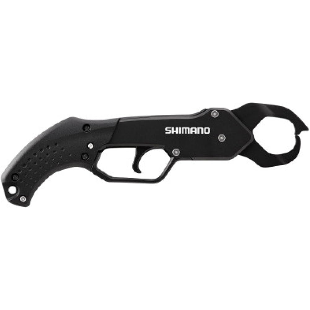 Shimano Fish Grip R UE-302T Black Fishing Tool with Scissors and Knife 0