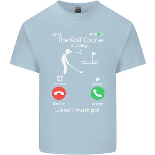 Golf Is Calling Golfer Golfing Funny Unisexs Cotton TShirt Tee Top