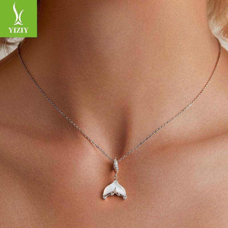 Dream Fishtail Diy Bracelet Necklace Pendant, Exquisite Opal S925 Sterling Silver Beaded Accessories