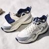 New Anta Through Warm Slip-Resistant Low-Top Casual Shoes Men's White Gray Blue 112448957-1