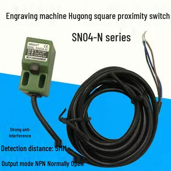 6-36V NPN NO Inductive Proximity Switch for Engraver - Hugong SN04-N