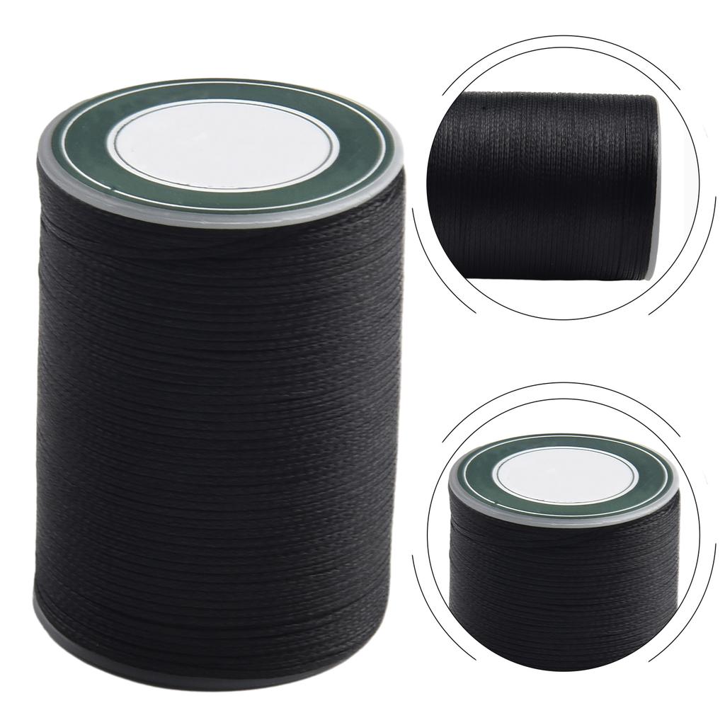 Leather Waxed Thread Craft Polyester Cord Bracelet Solid Strong Polyester Microfiber Sewing Multi Color Stitch