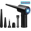 Aspiradora Inalámbrica Soplador de Aire Ajustable Aspiradora de Coche Soplador de Aire Limpieza Teclado Soplador Inalámbrico 51000RPM Aspiradora