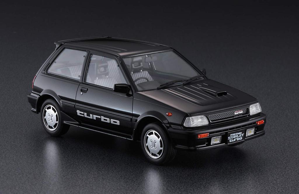 Hasegawa Toyota Starlet EP71 Turbo S Early Model Plastic Model Kit 20449 1/24 (3-door)