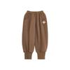 Girls' Winter Fleece-lined Jogger Sweatpants