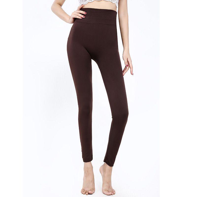 Fleece Lined Leggings For Women Winter Thermal Full Length High Waisted Supportive Pants