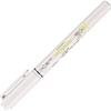 Mitsubishi Pencil Highlighter with Promark Permanent Ballpoint Pen, Yellow, PB105T.2, Pack of 10