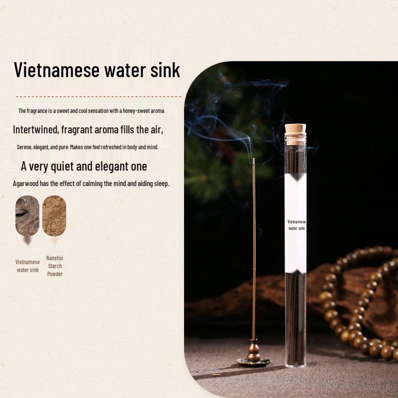 Cream Ceramic Incense Holder for Home, Tea Room, Agarwood, Sandalwood, High-End Design Incense Burner.