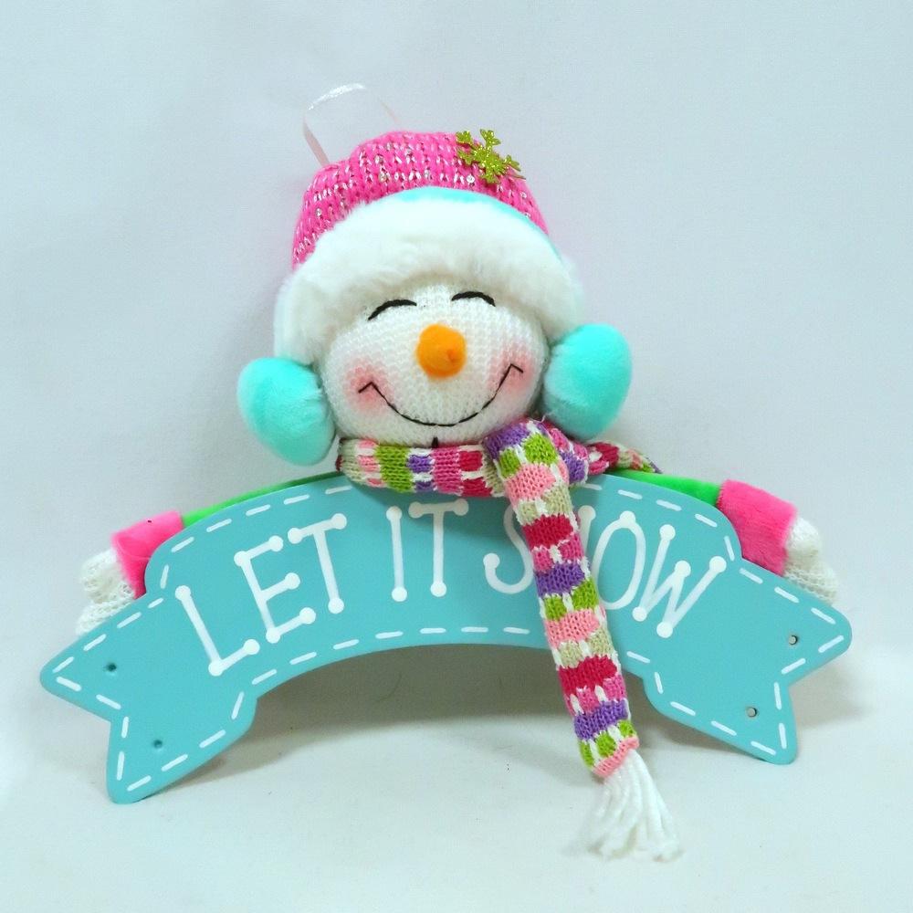 Telescopic long-legged plush doll creative Christmas ornament ornament cartoon Santa Claus shape fabric doll
