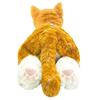 Sun Lemon Lap Cat Chashiro Medium 16 X 47 X 18cm Plush Animal Cute Cat P-7802