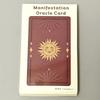 Manifestation Oracle Deck 33 Card Oracle Deck Manifest Your Dreams, Find Your Purpose, Tarot for The Soul 10.3*6cm