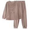 Snowflake Fleece Pajamas Women'S Winter Fleece Thickened Coral Fleece Flannel Loungewear Couple Suit Men