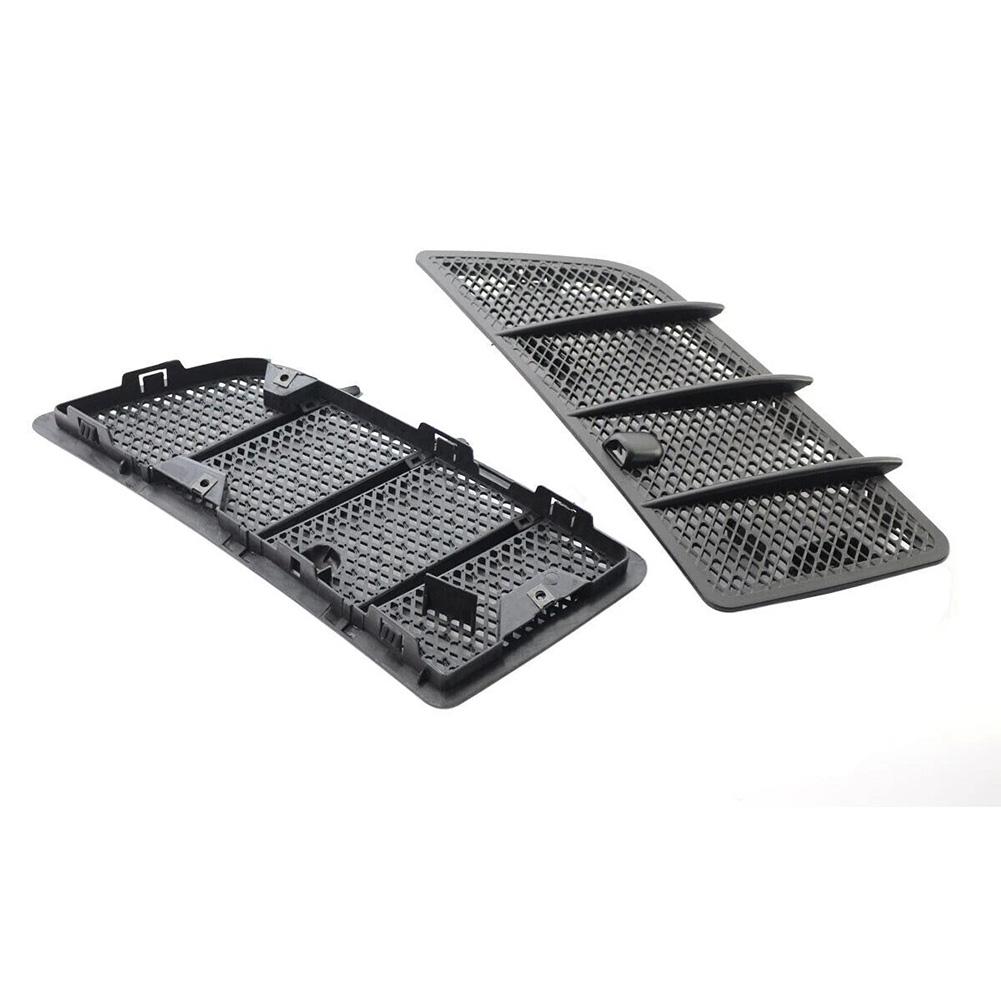 2PCS Air Intake Grille Inlet Trim For Mercedes-Benz W164 ML & GL Class Car Exterior Hood Vent Scoop Decorative