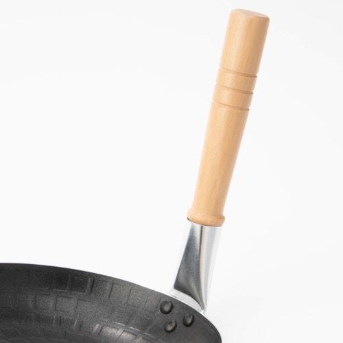 Endo Shoji Commercial-Grade Oyako Nabe (Pot) with Select Handle, Aluminum Body and Natural Wood Handle, AOY24