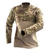 Taktisches Camouflage Langarmshirt Outdoor Wandern Camping Schießsport Atmungsaktiv Langlebig Militärstil