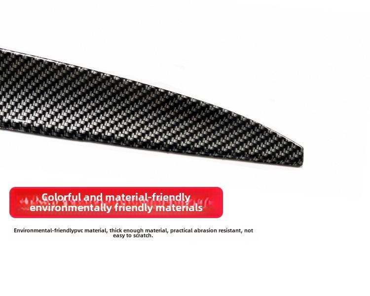 Mini spoiler universale in fibra di carbonio per auto Corolla e Cruze - Nessuna perforazione richiesta