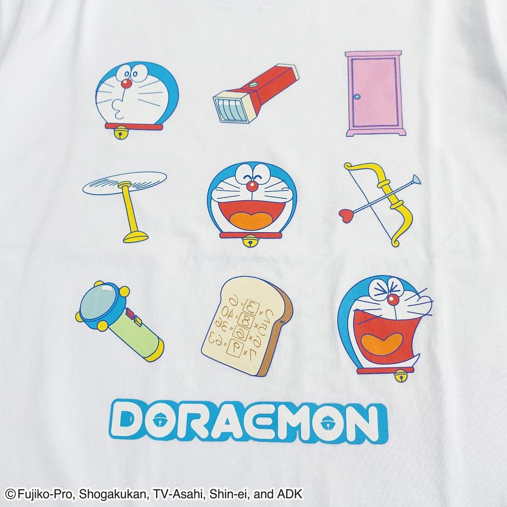 Fine Plus Doraemon Secret Gadgets Character T-Shirt, Short Sleeve
