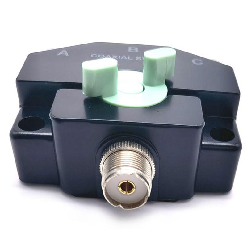 Aug. 1 Piece CO-301 Wideband Coax Switch 3 Port Antenna Repeater Heavy Duty For Diamond