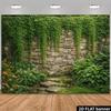 2D Countryside Green Lane Portrait Photo Backdrop
