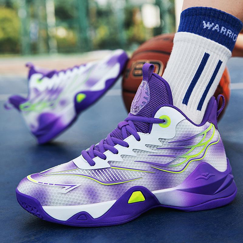 2025 Autumn New Basketball Shoes Men's Non-slip Breathable Practical Sports Shoes Men's Shoes
