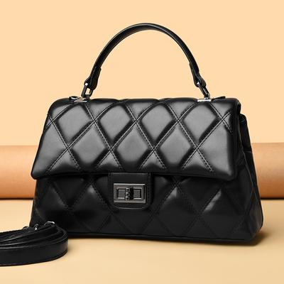 Velkokapacitní taška pro ženy Jarní Nová Módní Diamantová Řetízková Taška Dojíždění Jednoramenní Crossbody Taška