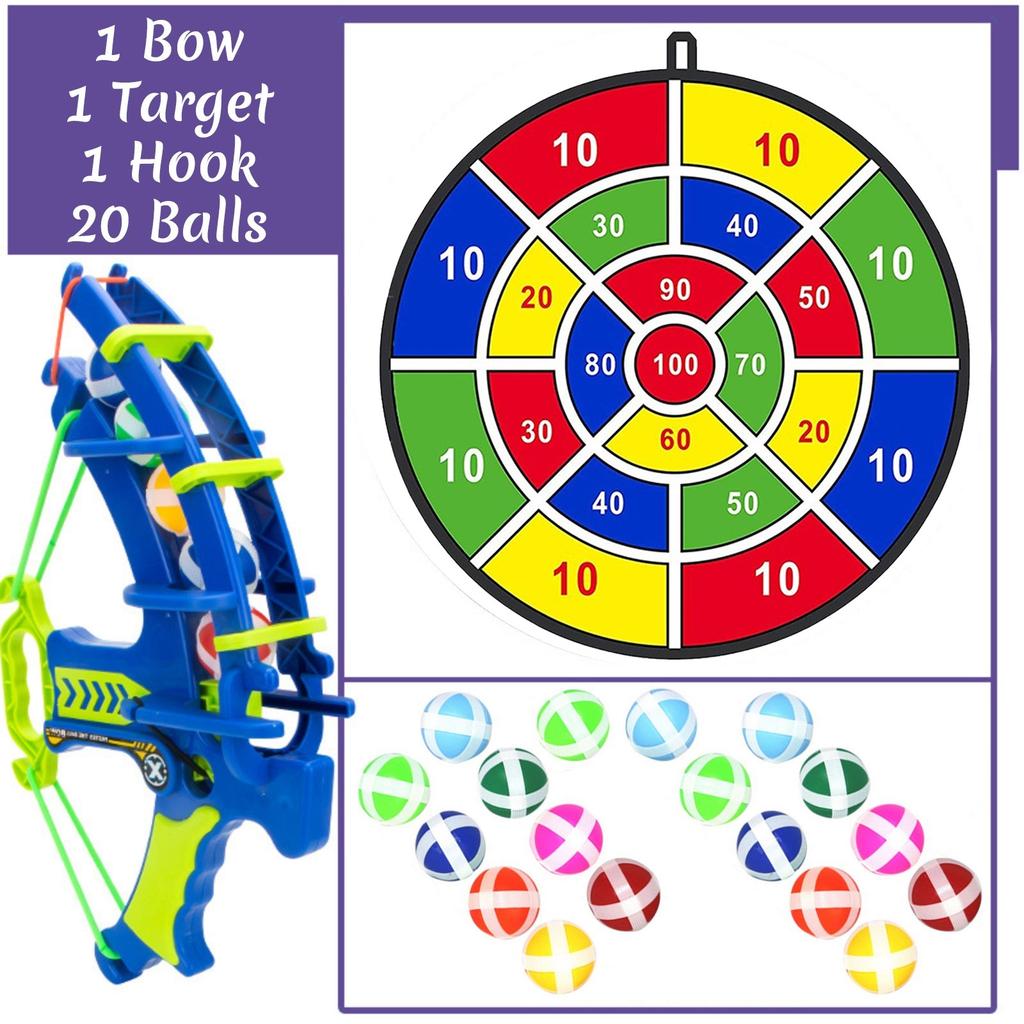 20 Balls Children Throw Sticky Ball Dartboard Boards Target Ball Kids Toys Set Indoor Sports Sucker Ball Game Family Sport Party